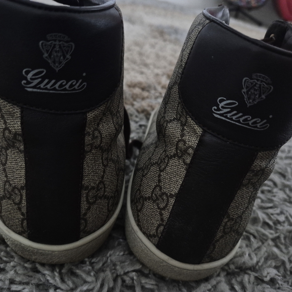 Gucci Mens High-Tops Sz 14 - Picture 4 of 9